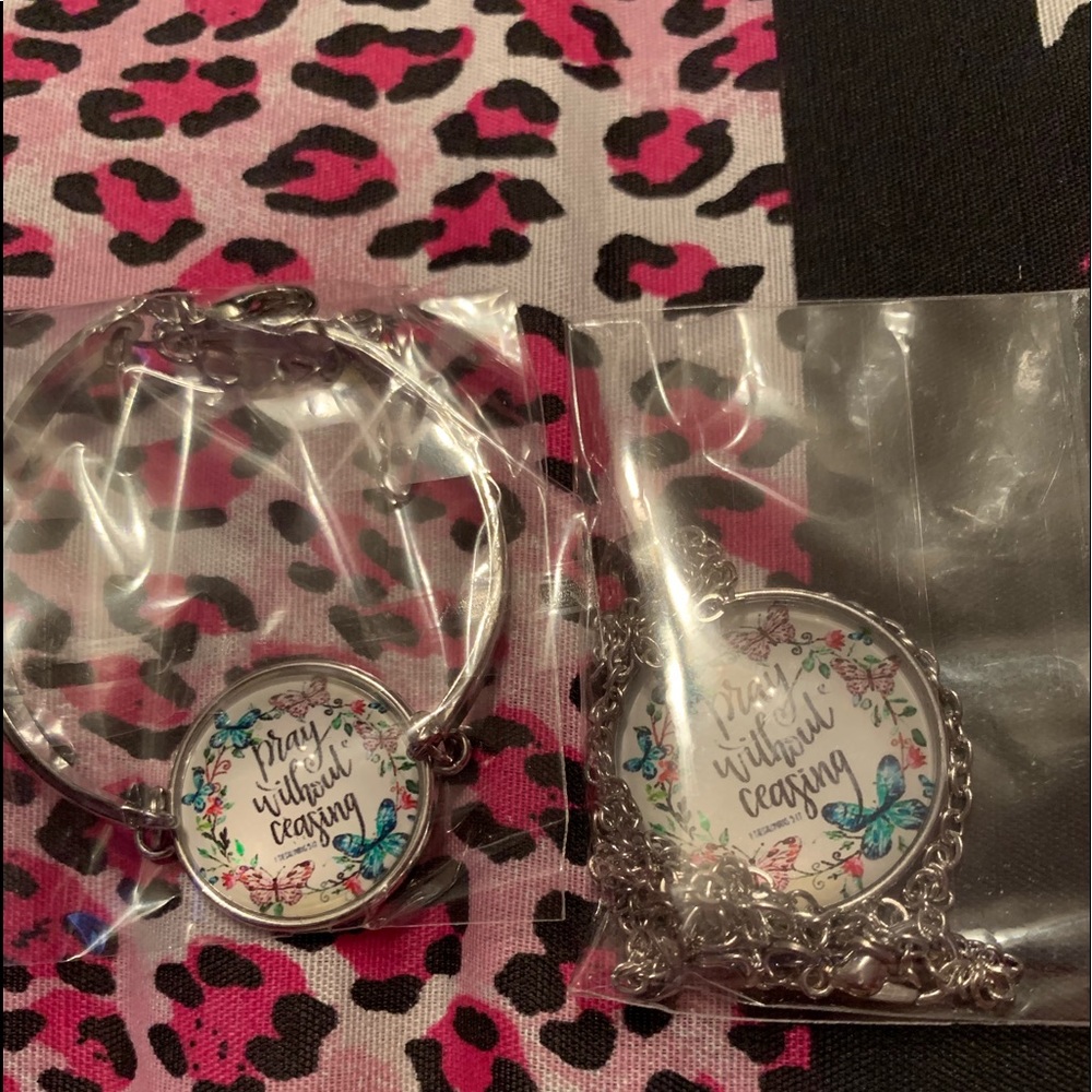 Necklace and bracelet